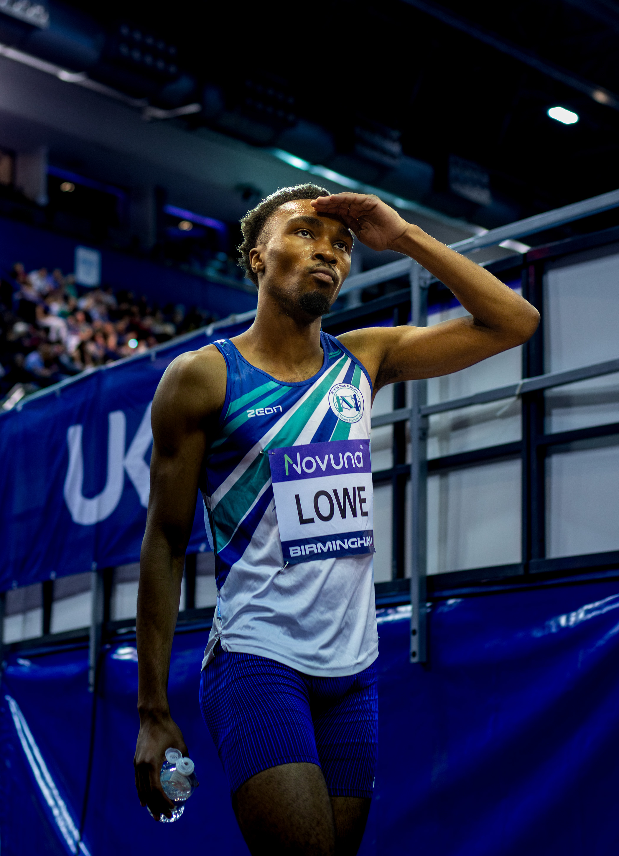Athlete competing at UK Athletics Indoor Championships 2026